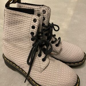 Dr. Martens Women's Boots Page WC Waffle Boots Gray Size 6 US